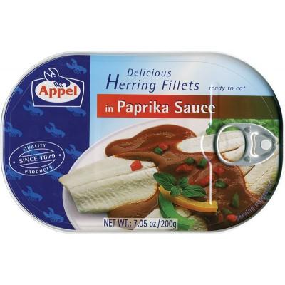 Herring in Paprika Cream Sauce  200g (Appel) (4433734172706)