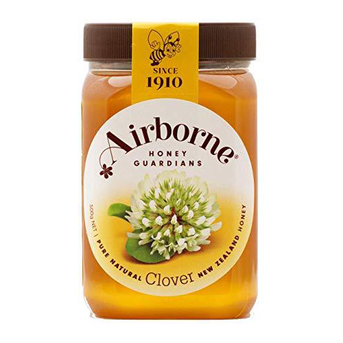 Airbone Honey Clover Creamed  500g (Airbone Honey) (4433738432546)