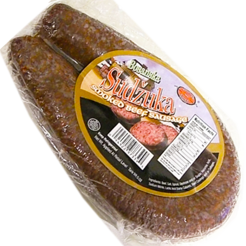 Bosanska Sudzuka, Smoked Beef Sausage, Price per Pound (Brother And Sister) (4433741086754)