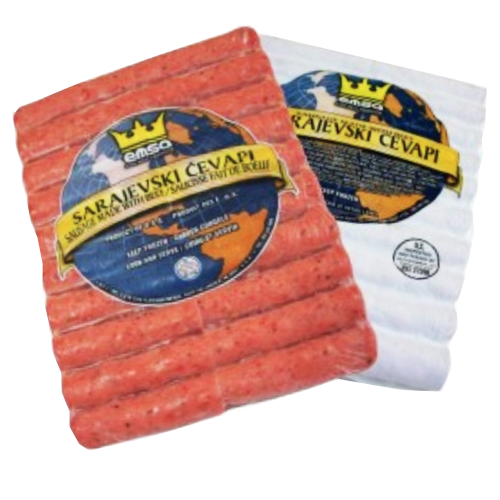 Sarajevski Cevapi / Frozen Beef Sausage (Price per 2 Lbs) (EMSA) - MezeHub