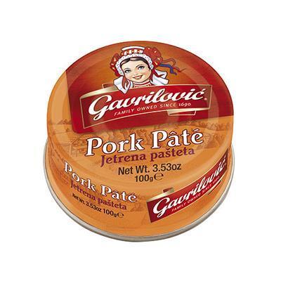Pork Pate Jetrena Pasteta  100g (Gavrilovic) (4433745117218)