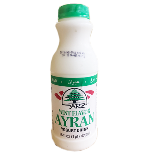 Shop Yogurt Drink AYRAN with Mint 437ml (Merve) online MezeHub