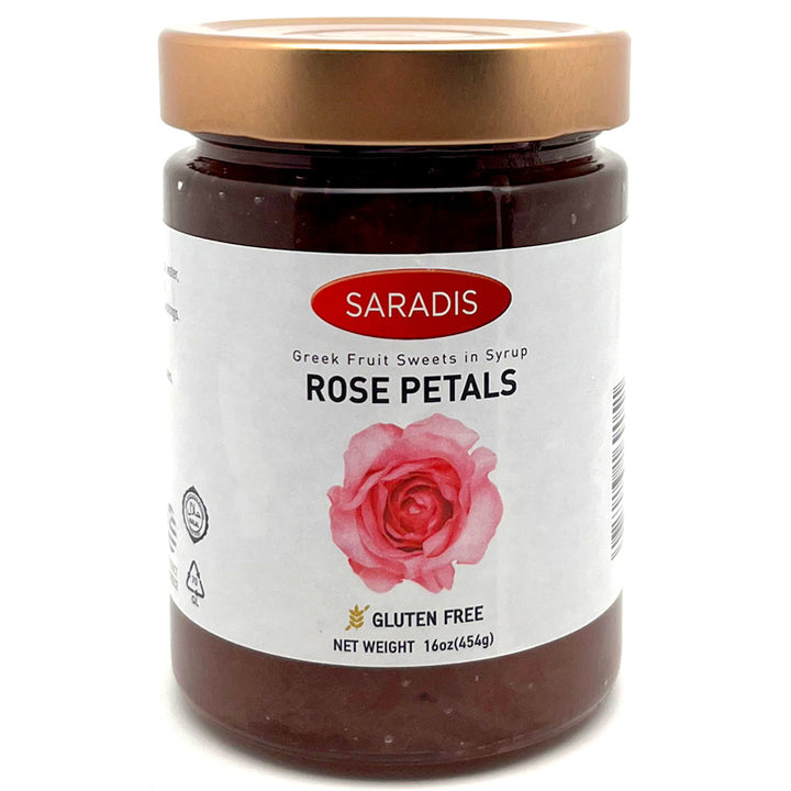 rose petals syrup