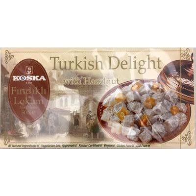 Turkish Delight Hazelnut  500g (Koska) (4433735516194)