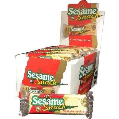 Sesame Snack Bars  50g (Haitoglou) (4433736106018)