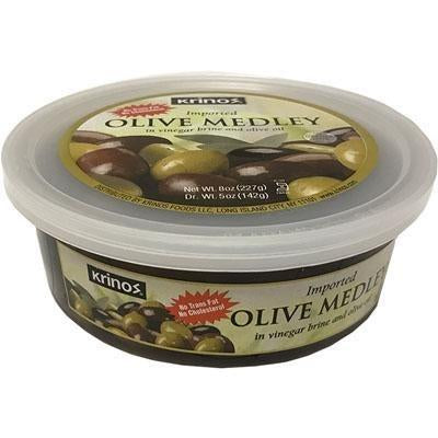 olive medley in vinegar 