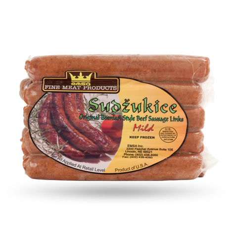 Beef Sudzukice Sausages (Price per Pound) (EMSA) (4433735188514)