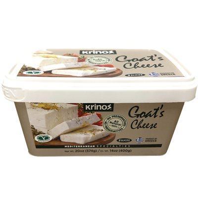 Shop Krinos Greek Goat Cheese Feta 400g (Krinos) online - MezeHub