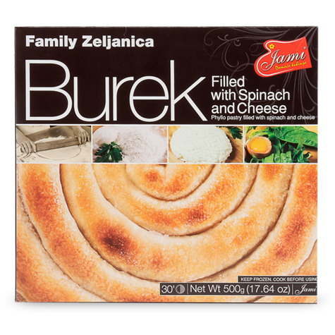 Family Burek Spinach With Cheese  500g (Jami) (4433746165794)
