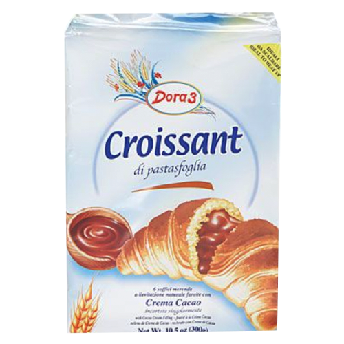 Dora3 Croissants Filled With Chocolate Cream  300g (Antonelli) (4433732075554)