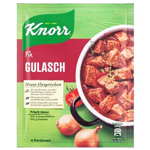 Seasoning 46g – Mix Fix Gulasch (Knorr) MezeHub