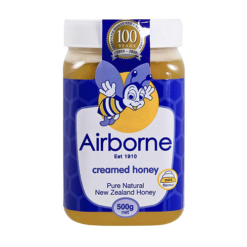 Airbone Honey Classic Creamed  500g (Airbone Honey) (4433738530850)