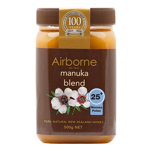 Airbone Honey MANUKA 25+ (AAH Active Health Honey)  500g (Airbone Honey) (4433738629154)
