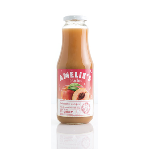 Fresh-Pressed Apple & Peach  200ml (Amelie's) (4433728798754)