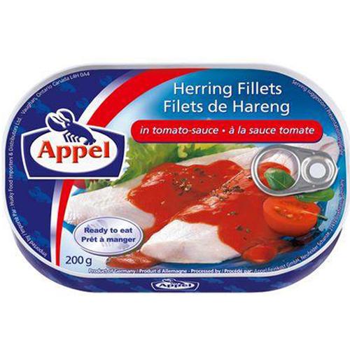Herring in Tomato Cream Sauce 10pcs x 200g (Appel) (4491879776335)