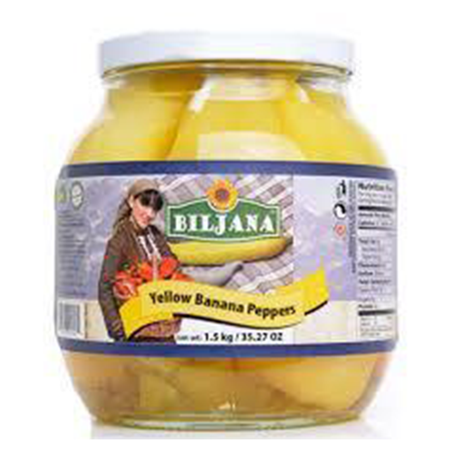 Yellow Banana Peppers  1500g (Biljana) (4433741021218)