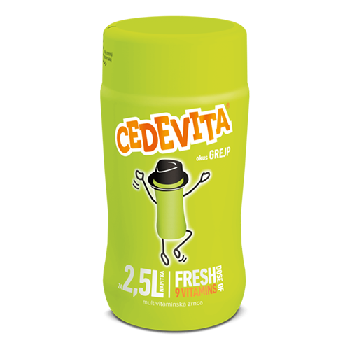 Cedevita Grapefruit Drink  200g (Pliva) (4433734008866)