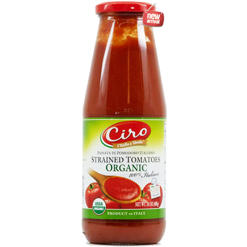 Ciro Tomatoes Strained Italian Organic Puree 680g Ciro MezeHub