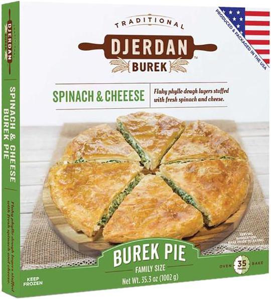 Burek w. Spinach and Cheese 10" Round Pie  850g (Djerdan) (4433735385122)