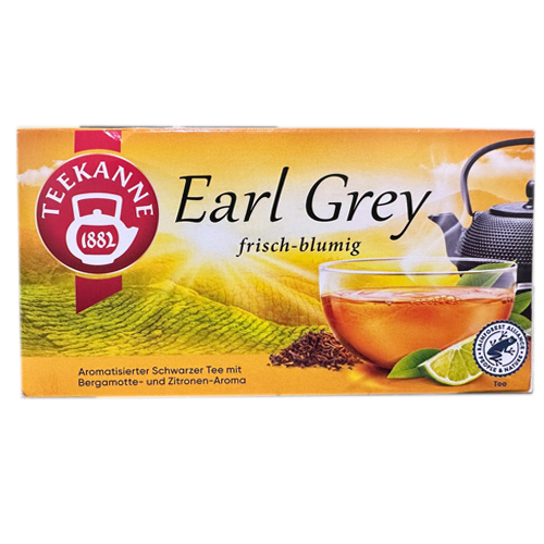 Earl Gray Tea with Lemon Flavor (20pcs x 35g) (Teekanne) – MezeHub
