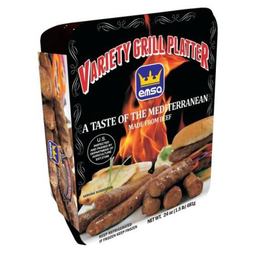 Variety Grill Plater All Beef Pack 680gr (EMSA) (4433734893602)