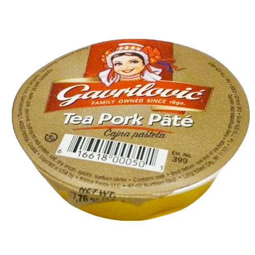 Tea Time Pork Pate Cajna  50g (Gavrilovic) (4433745182754)