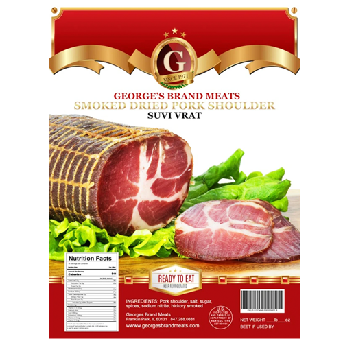 Shop Smoked Pork Shoulder / Suvi Vrat (Price per Pound) (George’s