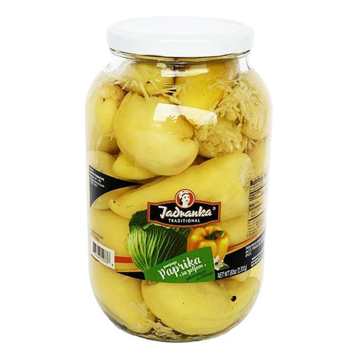 Yellow Peppers Stuffed With Cabbage  2350g (Jadranka) (4433745674274)