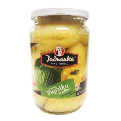 Yellow Peppers Stuffed With Cabbage  670g (Jadranka) (4433745936418)