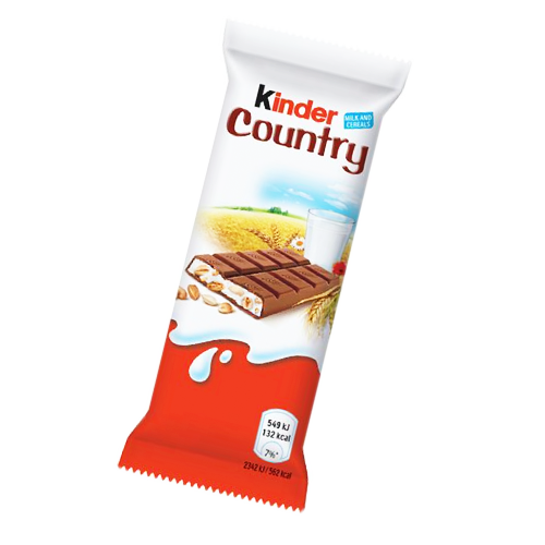 Kinder Country Chocolat Aux Céréales, 23.5 G – Corail Market