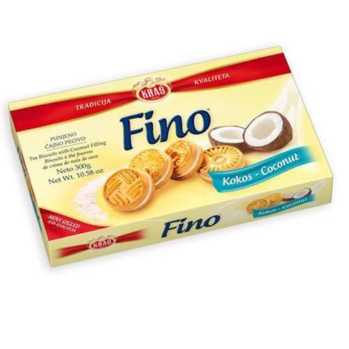 Fino Coconut Biscuits (Kokos)  300g (Kras) (4433749245986)