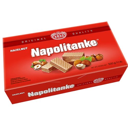 Hazelnut Napolitnke  500g (Kras) (4433748197410)