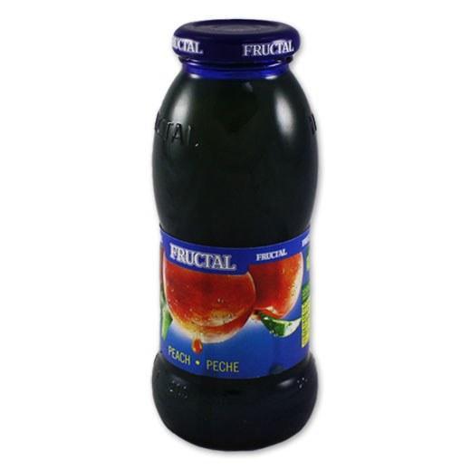 Superior Peach Nectar Glass Bottle  200ml (Fructal) (4433744330786)