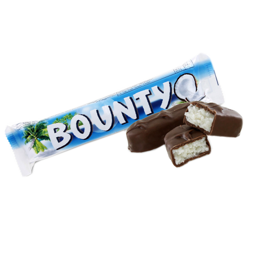 Bounty Coconut Milk Chocolate Bar 57g (Mars) – MezeHub