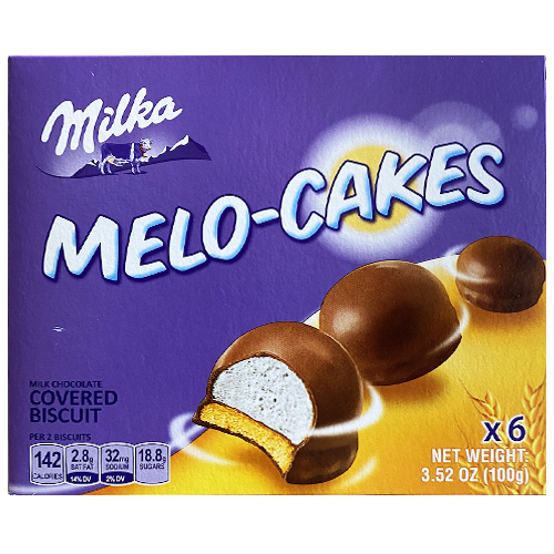 Milka Melo-Cakes Marshmellow Biscuits  100g (Milka) (4433752162338)