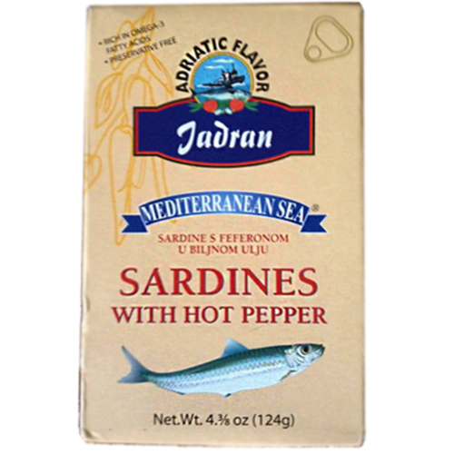 Sardines with Hot Peppers  124g (Orbe) (4433731911714)