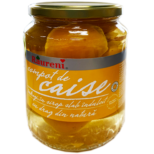 Shop Apricot Compote in Syrup 720g (Raureni) online - MezeHub