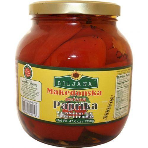 Roasted Red Peppers With Garlic  1350g (Biljana) (4433740824610)