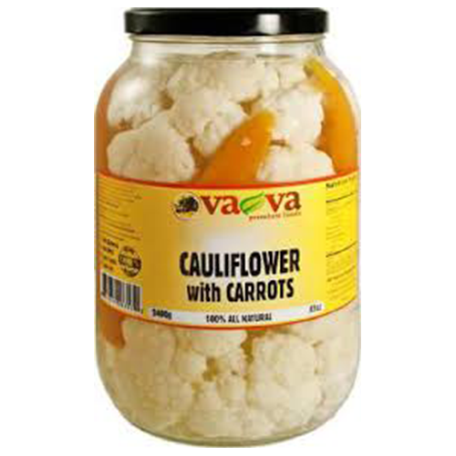 Pickled Cauliflower w/ Carrots  2400g (Va-Va) (4433736728610)