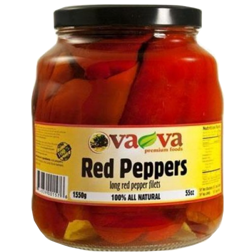 Red Peppers Filets  1550g (Va-Va) (4433729978402)